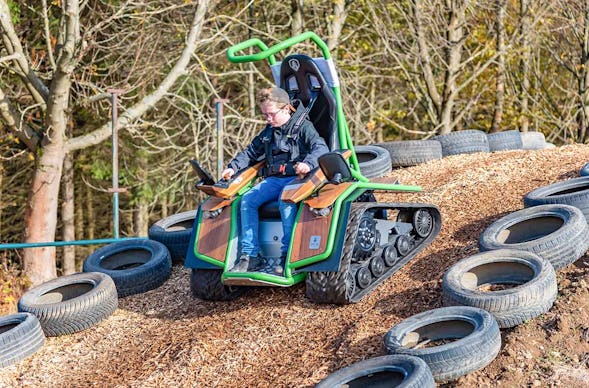 Ziesel fahren Stiege (15 Min.)