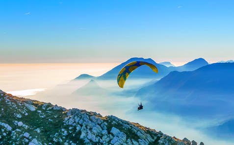 Gleitschirm Tandemflug Südtirol